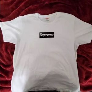 Supreme Paris Box Logo Tee
